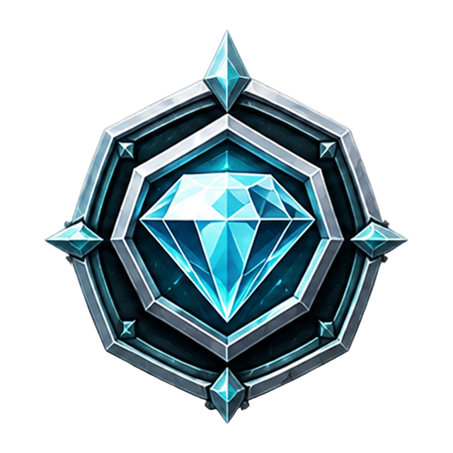 Diamond rank badge